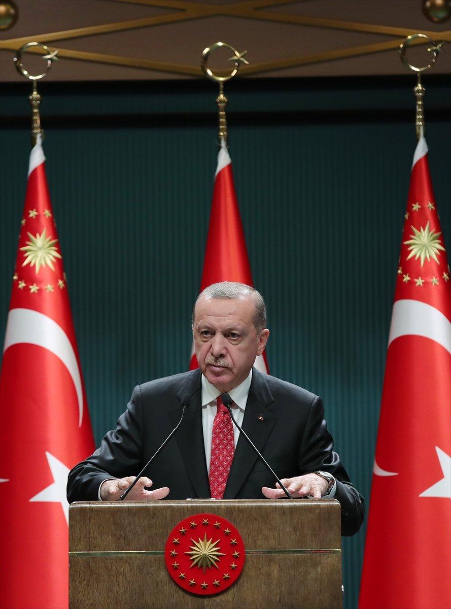 Erdoğan salgın döneminde verilen destekler açıkladı