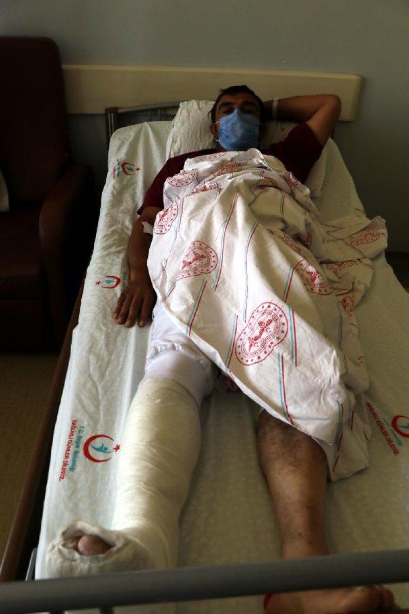 Van'daki saldırıdan yaralı kurtulan şoför, konuştu