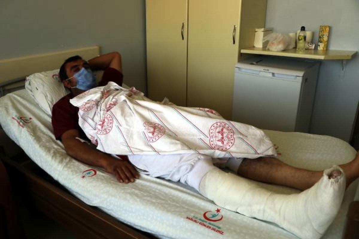 Van'daki saldırıdan yaralı kurtulan şoför, konuştu