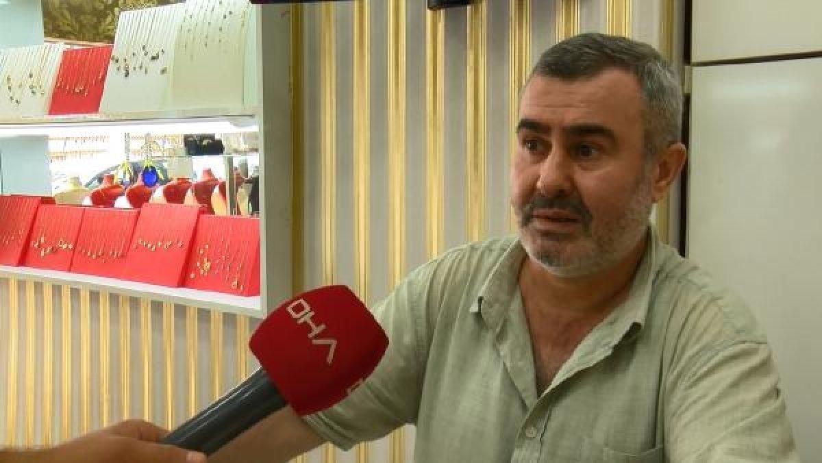 Kartal'da biber gazı sıkarak yüzük tablası çaldı