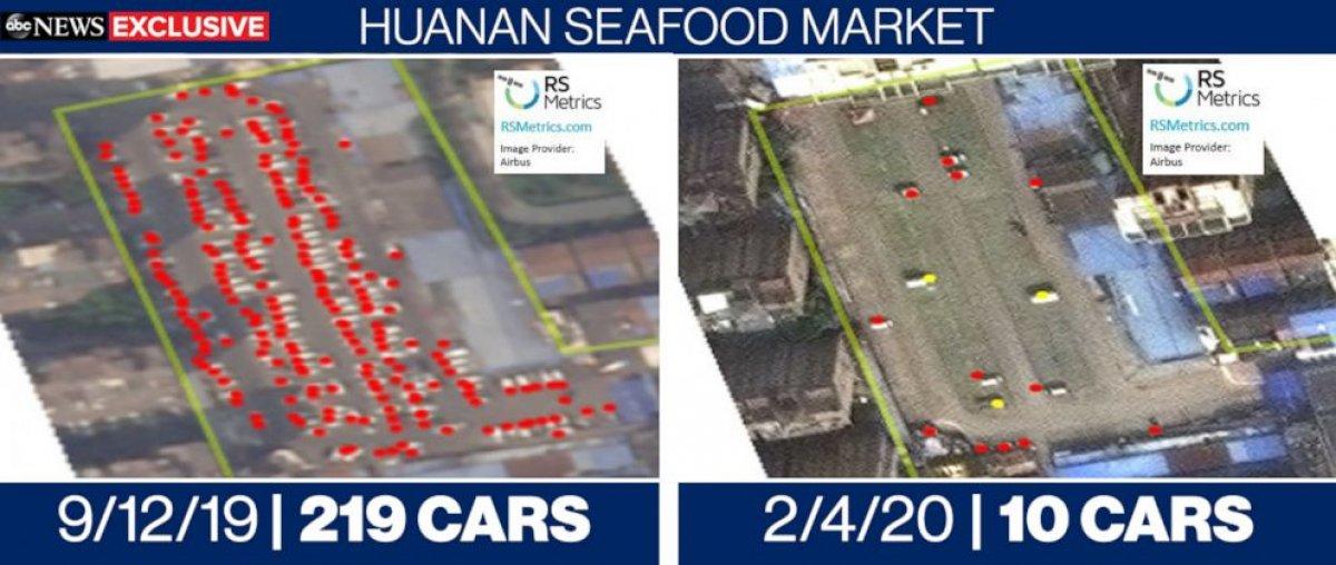 Uydu fotoğrafları Vuhan gerçeğini ortaya çıkardı