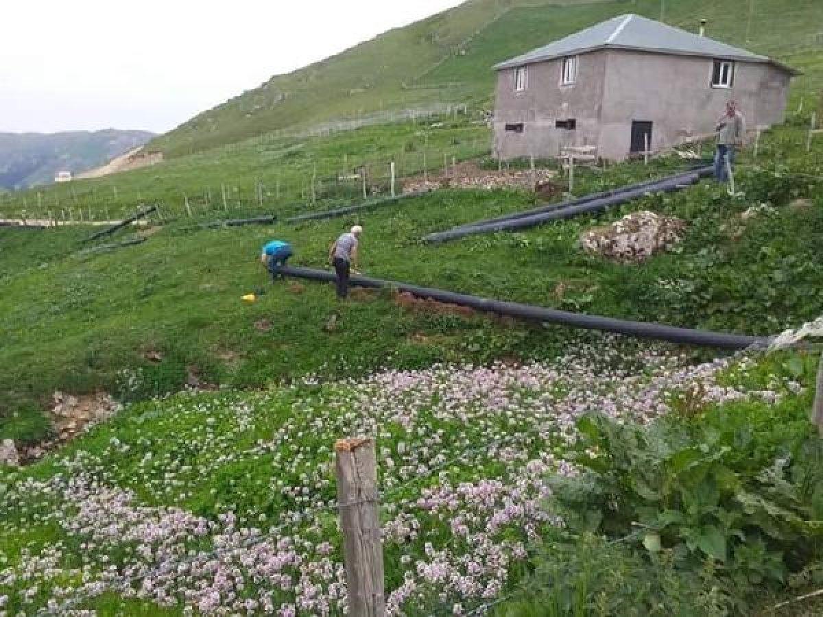 Dipsiz Göl, 1.5 metre su seviyesine ulaştı