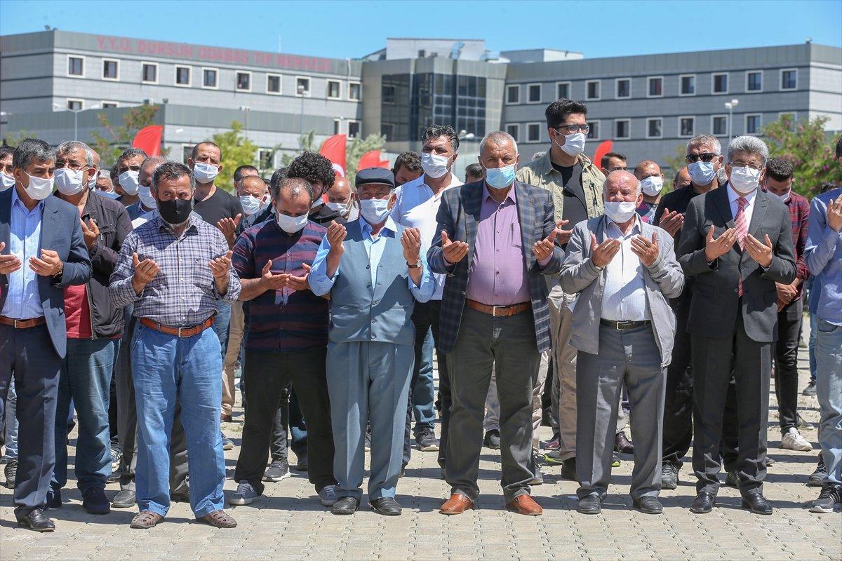 Van'da şehit olan 2 işçi, son yolculuğuna uğurlandı