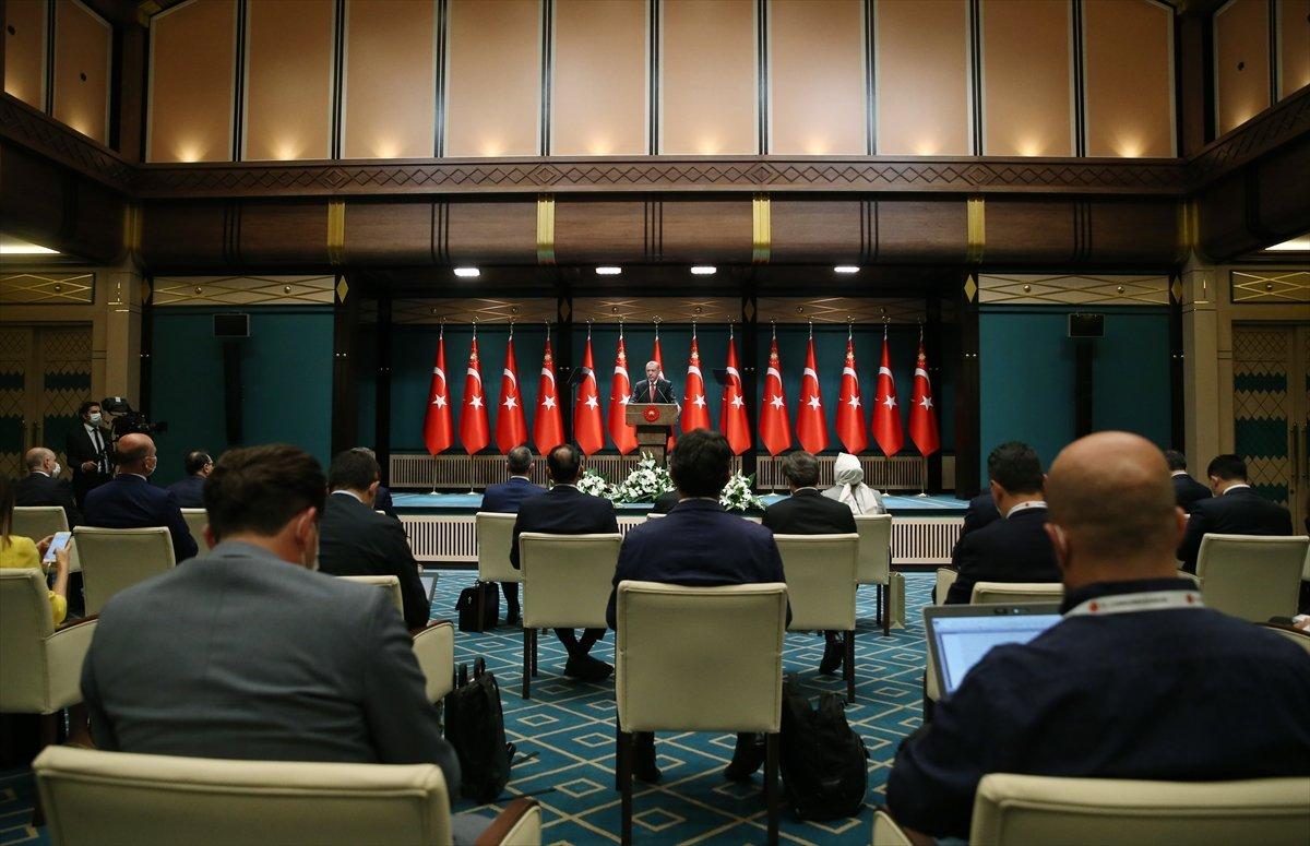 Erdoğan salgın döneminde verilen destekler açıkladı