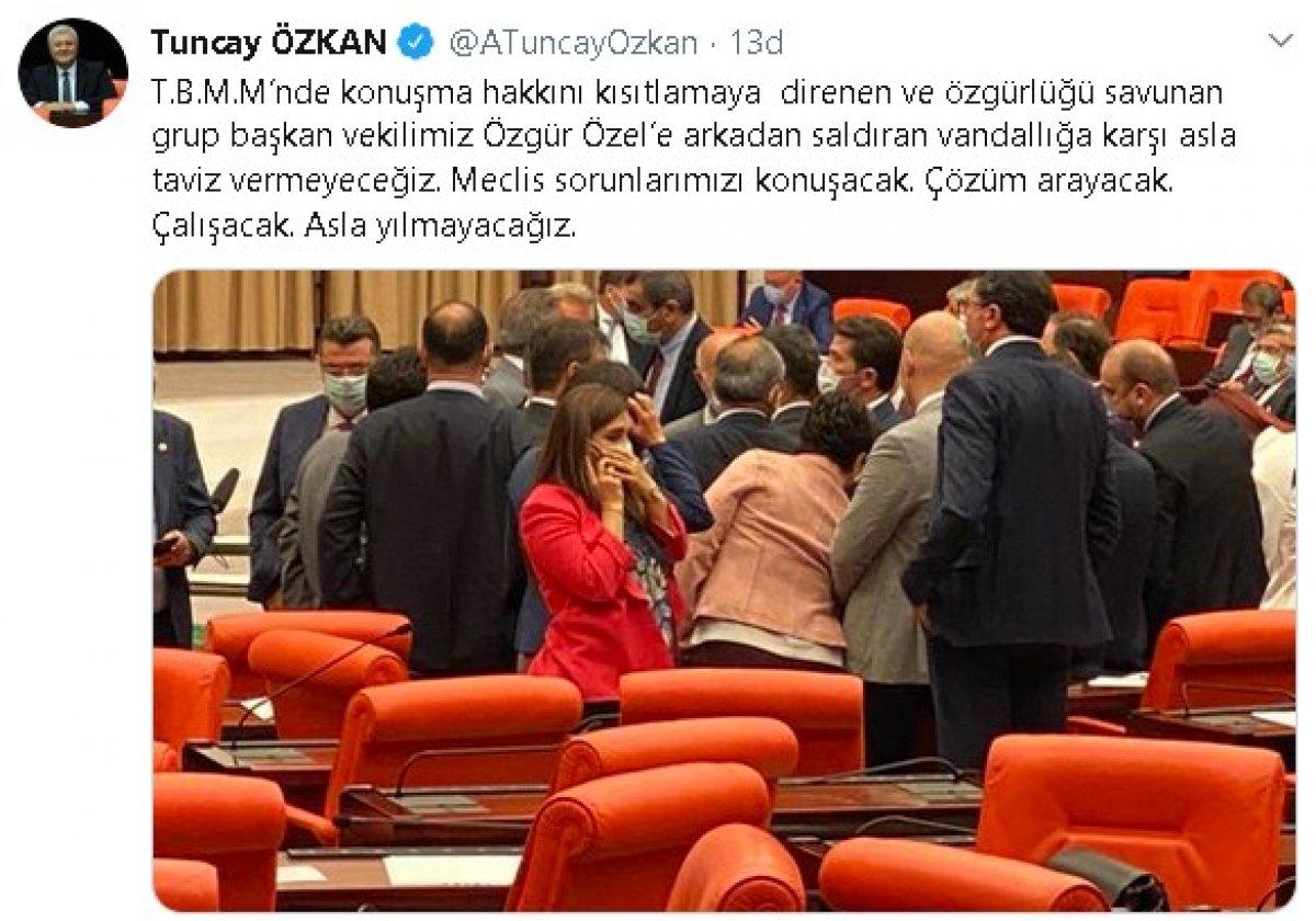 TBMM'de yumruklu kavga çıktı