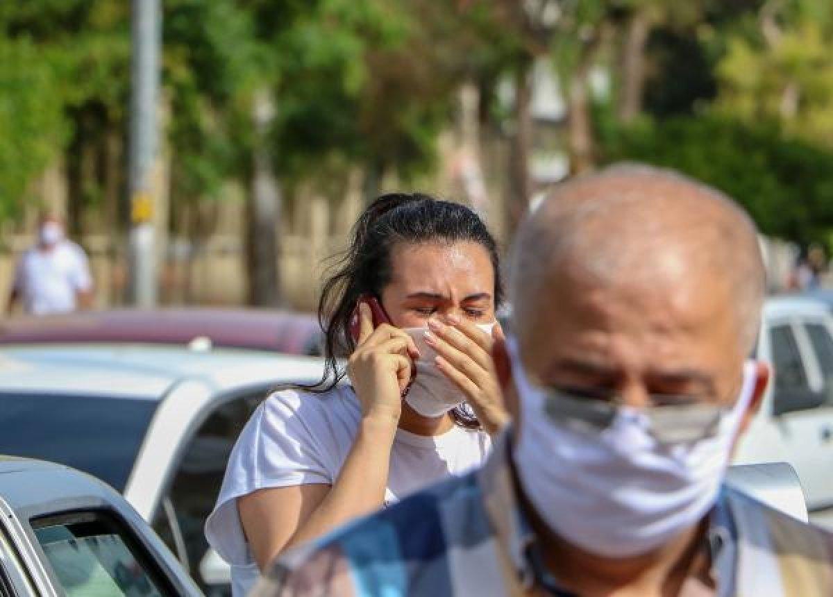 Antalya'da kaza yapan babasının başından ayrılmadı