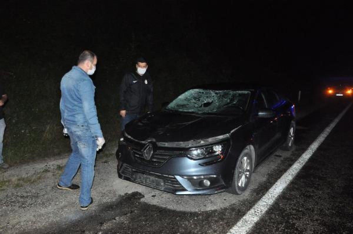 Bartın'da yolun karşısına geçmeye çalışırken öldü