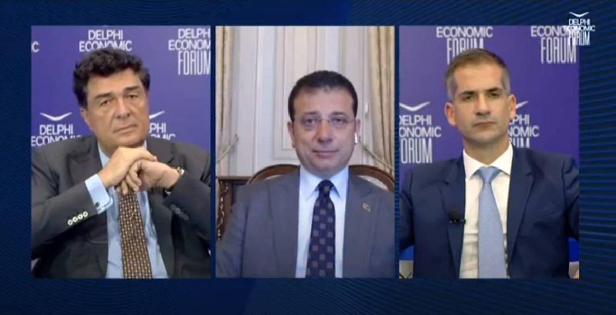 Yunan gazeteci İmamoğlu'na Ayasofya'yı sordu