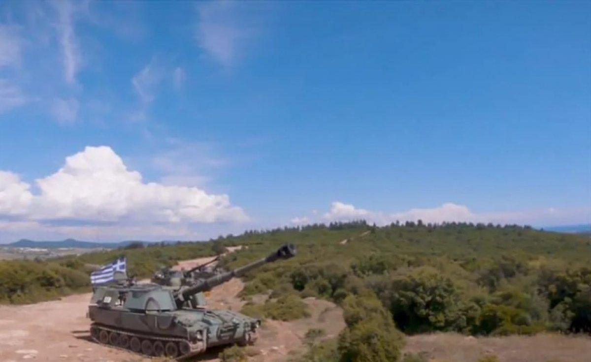 Yunanistan Türkiye sınırında askeri tatbikat yaptı