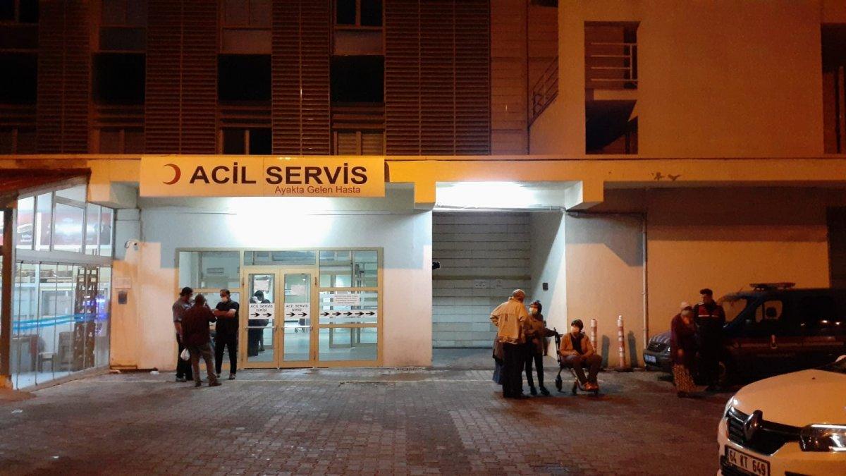 Uşak'ta hemşireye saldıran virüslü hasta pencereden düştü