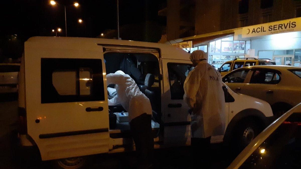 Uşak'ta hemşireye saldıran virüslü hasta pencereden düştü