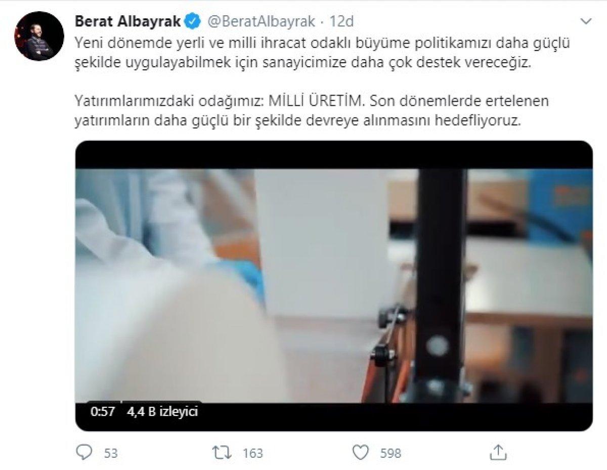 Bakan Albayrak'tan sanayicilere destek açıklaması