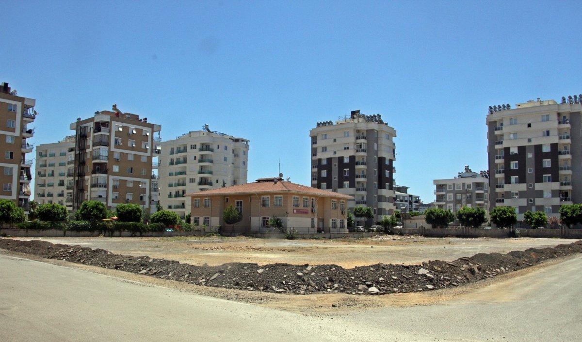 Antalya'da toprak alandaki drift tepki çekti