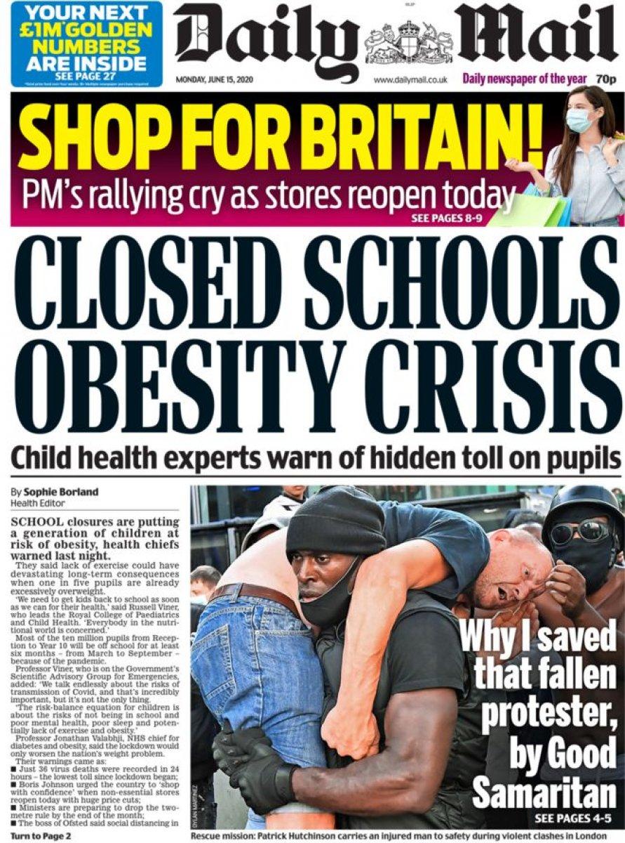 Aşırı sağcıyı kurtaran siyahi, İngiliz basınında