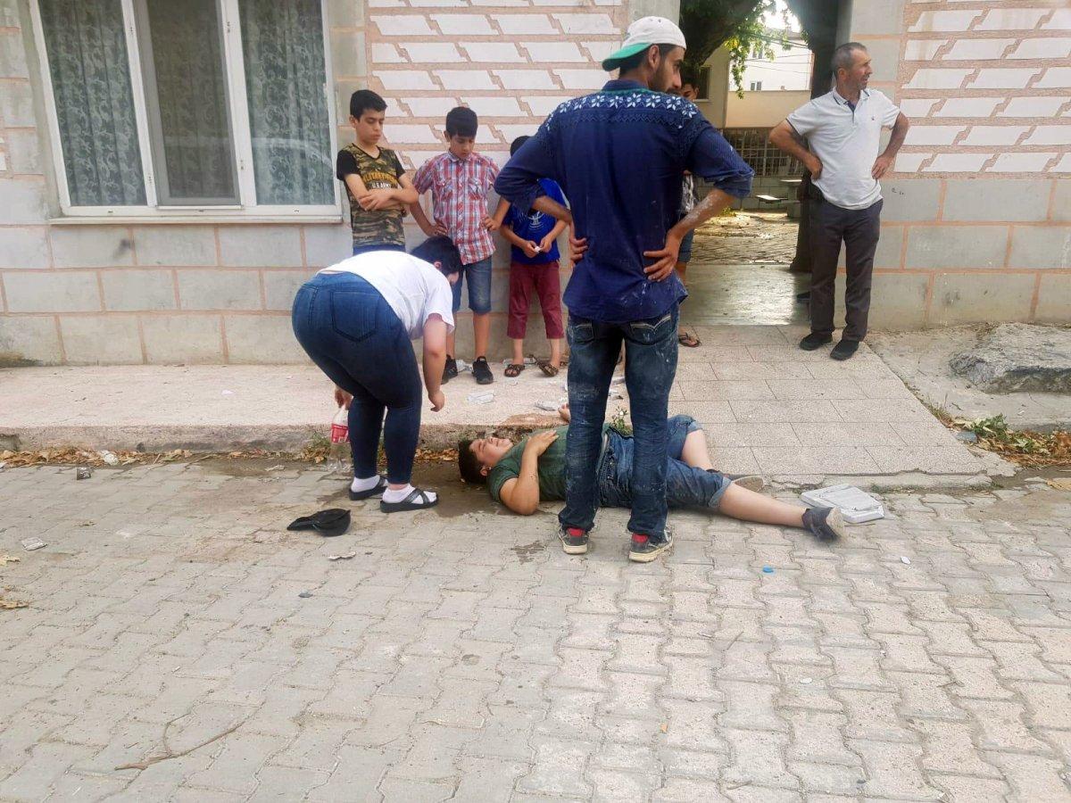 Bursa'da küçük çocuk cami kubbesinden düştü