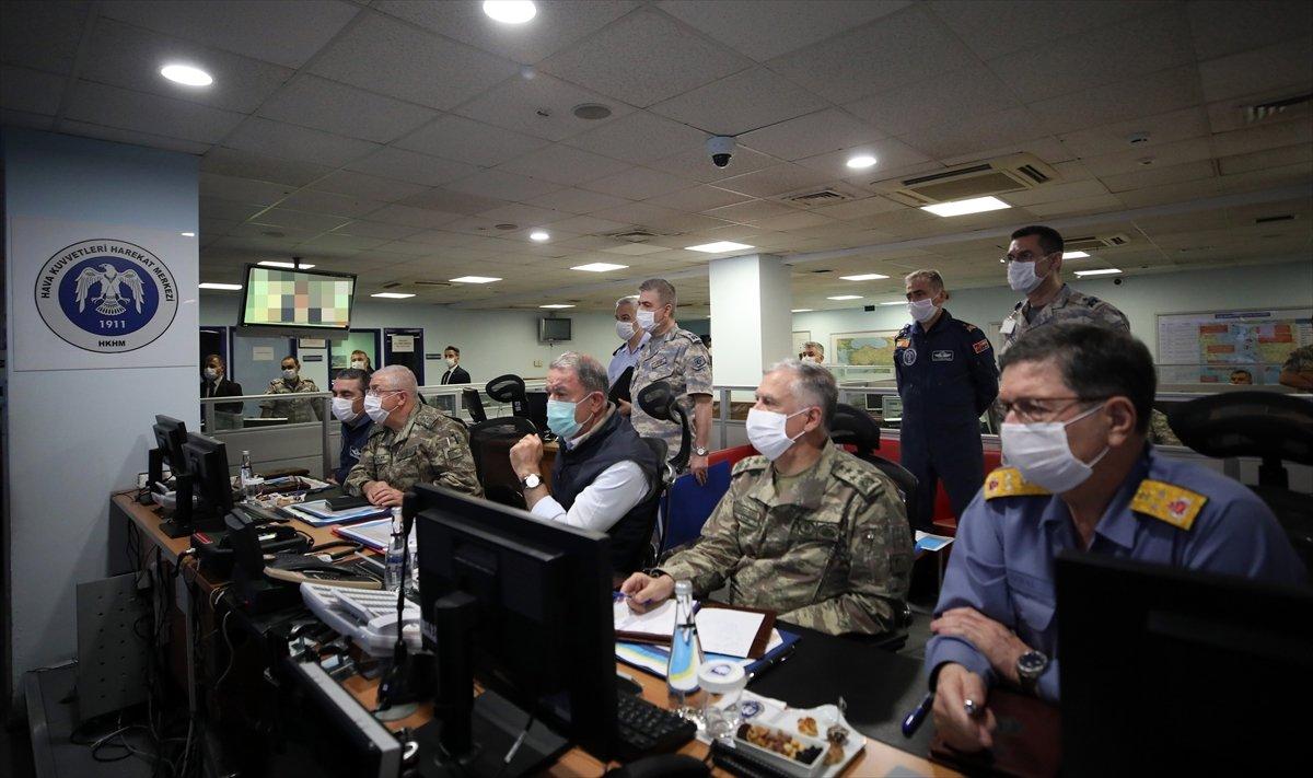 MSB: Pençe-Kartal operasyonu ile 81 hedef imha edildi