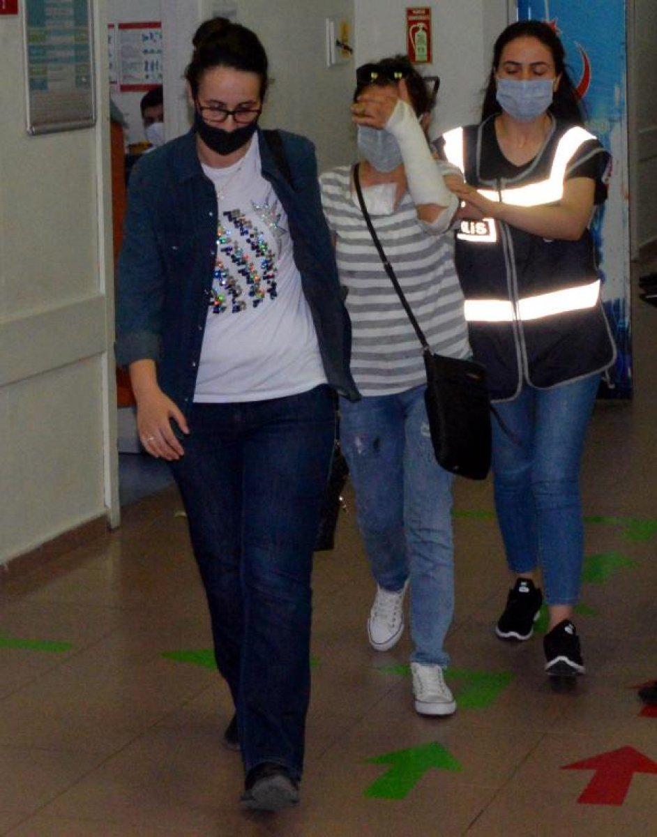 Eski sevgilisinin yüzüne kezzap atan kadın, korona çıktı