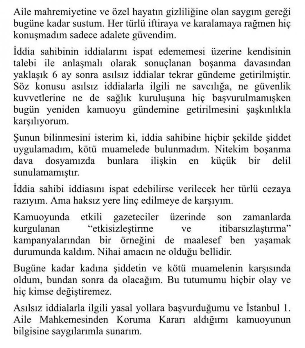 İsmail Küçükkaya hakkındaki eleştirilere cevap verdi