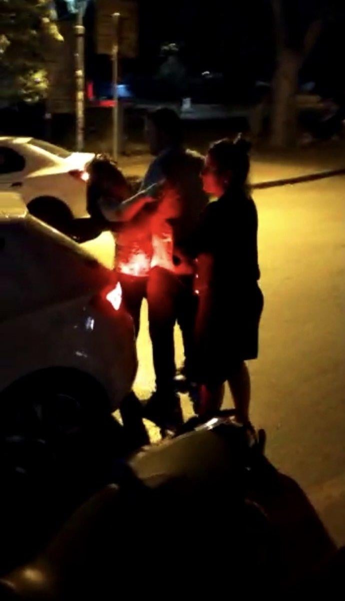 İstanbul'da kazaya karışan kadın hakim, gençlere saldırdı