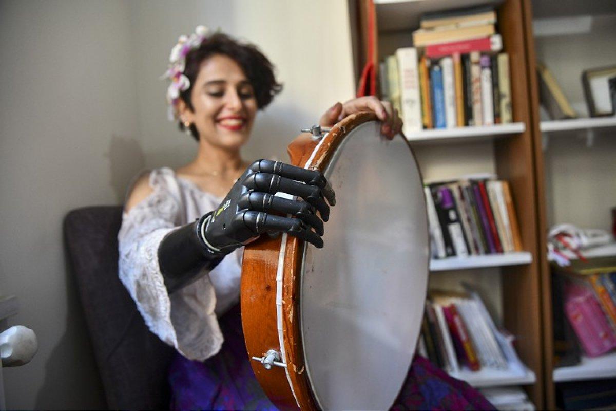 Gaziantepli Zübeyde, biyonik koluyla hayata tutundu