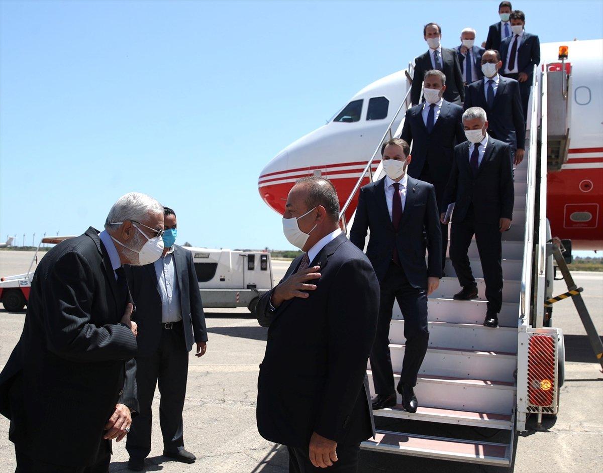 Türk heyeti Libya'ya gitti