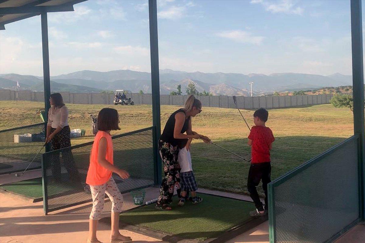 Tunceli'nin ilk golf sahası açıldı