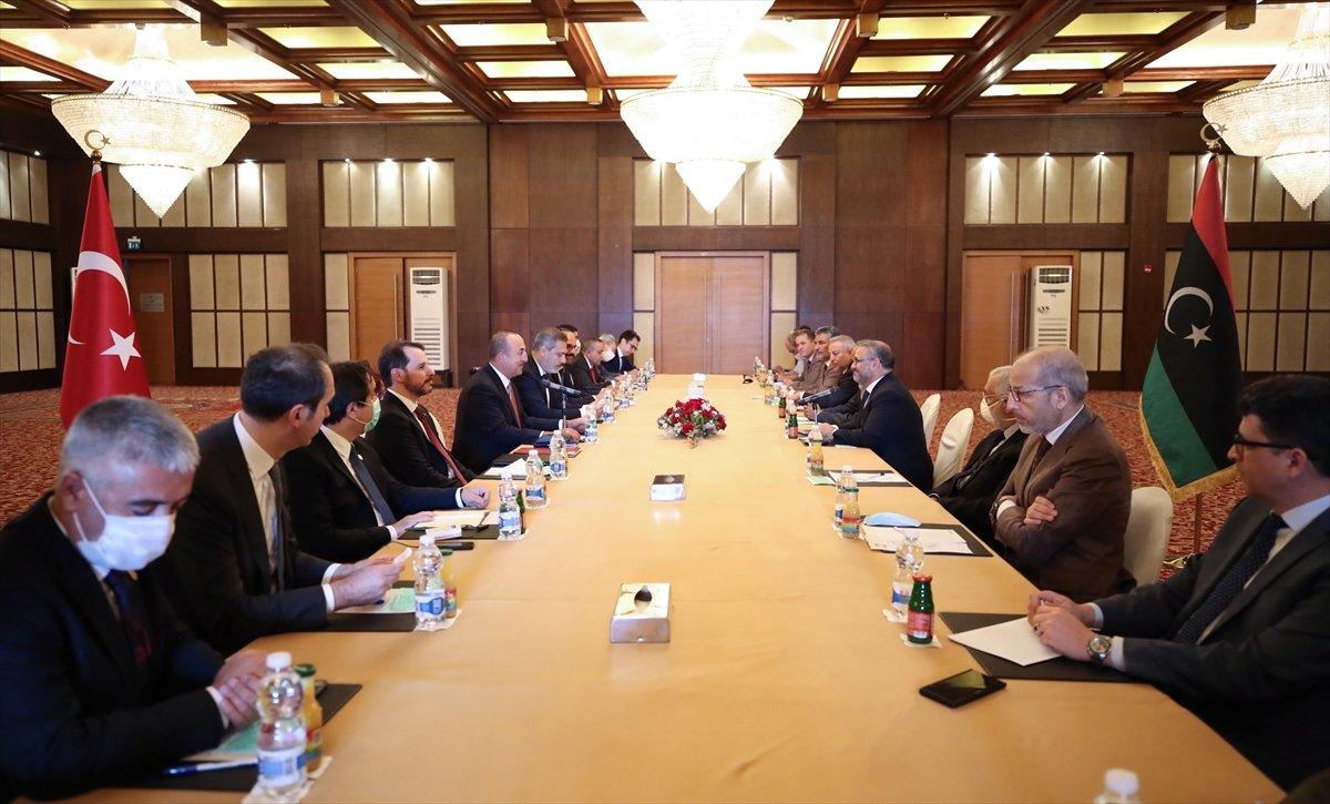Türk heyeti Libya'ya gitti