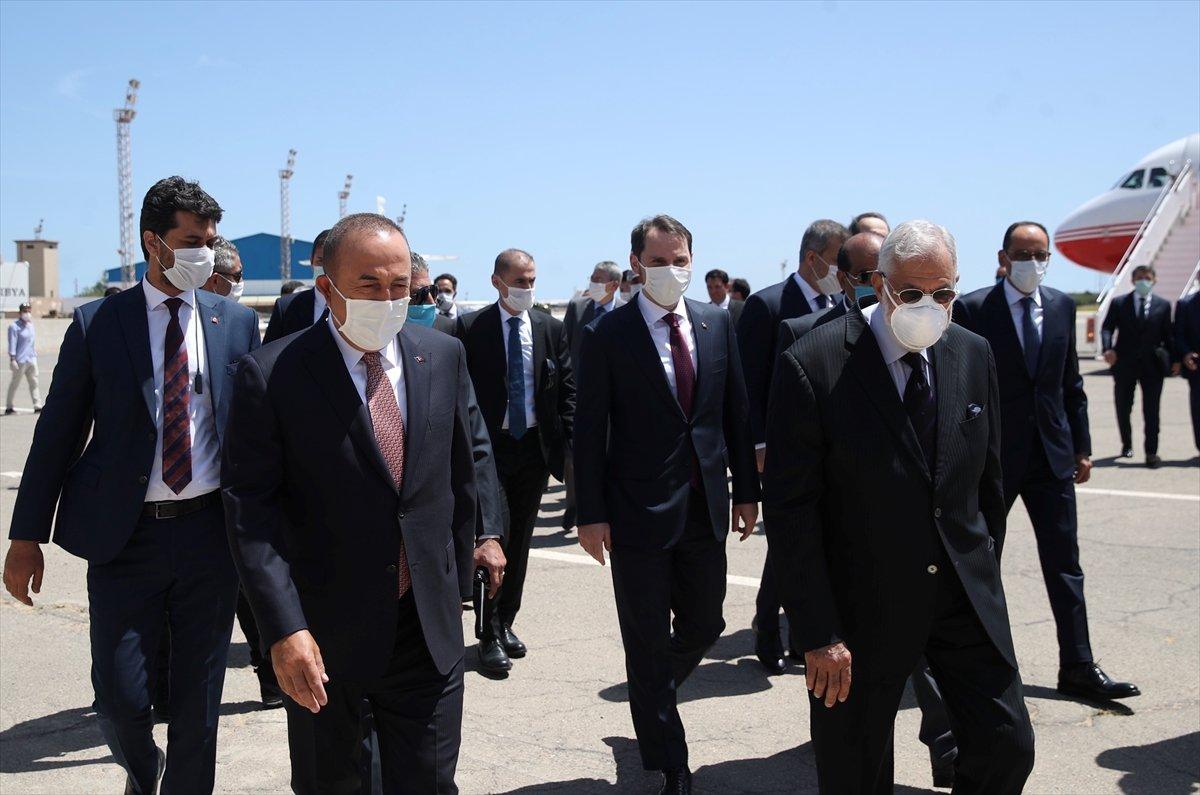 Türk heyeti Libya'ya gitti