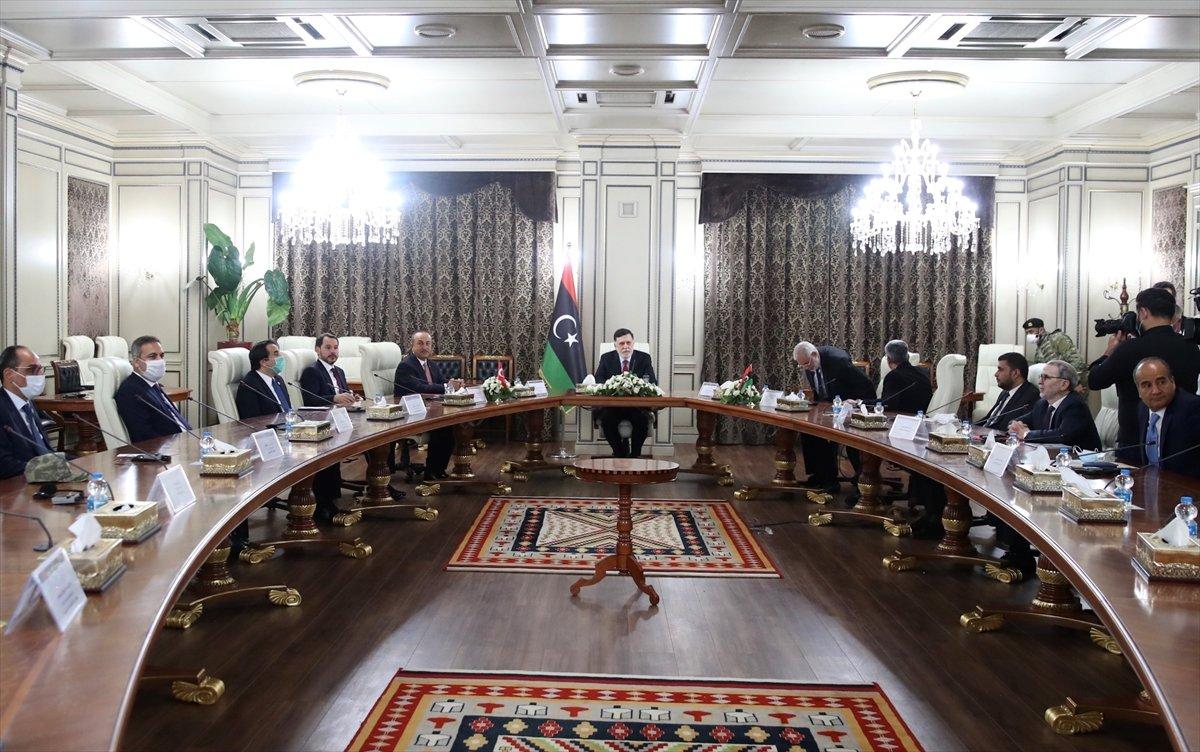 Türk heyeti Libya'ya gitti