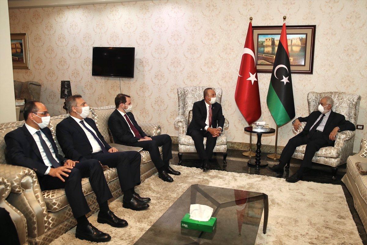 Türk heyeti Libya'ya gitti