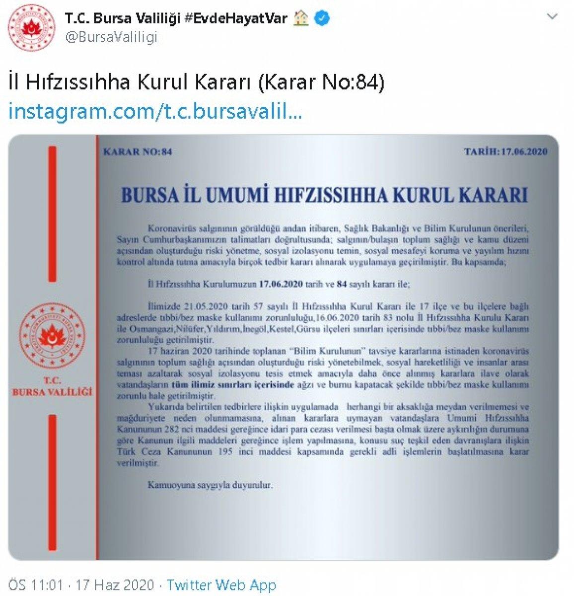 İstanbul'da maske takmak zorunlu oldu