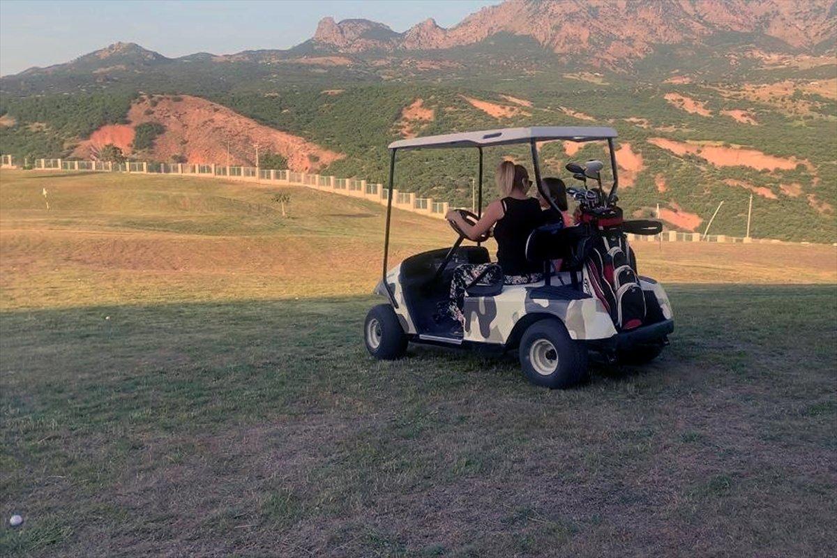 Tunceli'nin ilk golf sahası açıldı