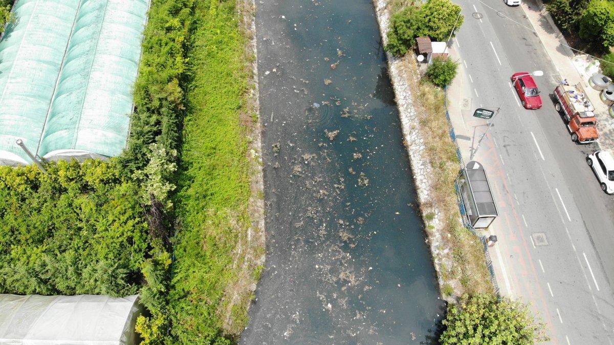 İstanbul’daki Küçüksu Deresi’nin içler acısı hali