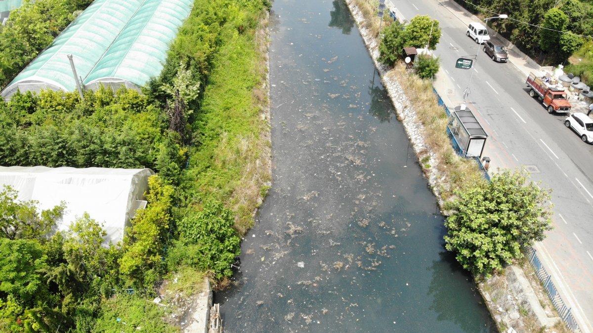 İstanbul’daki Küçüksu Deresi’nin içler acısı hali