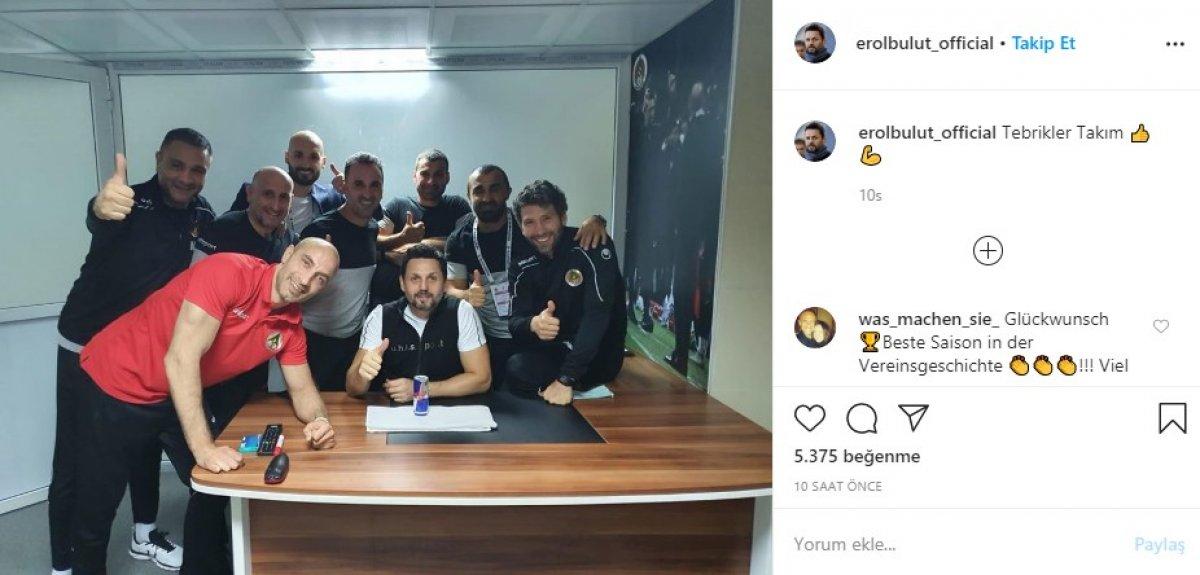 Erol Bulut'un odasındaki Fatih Terim detayı