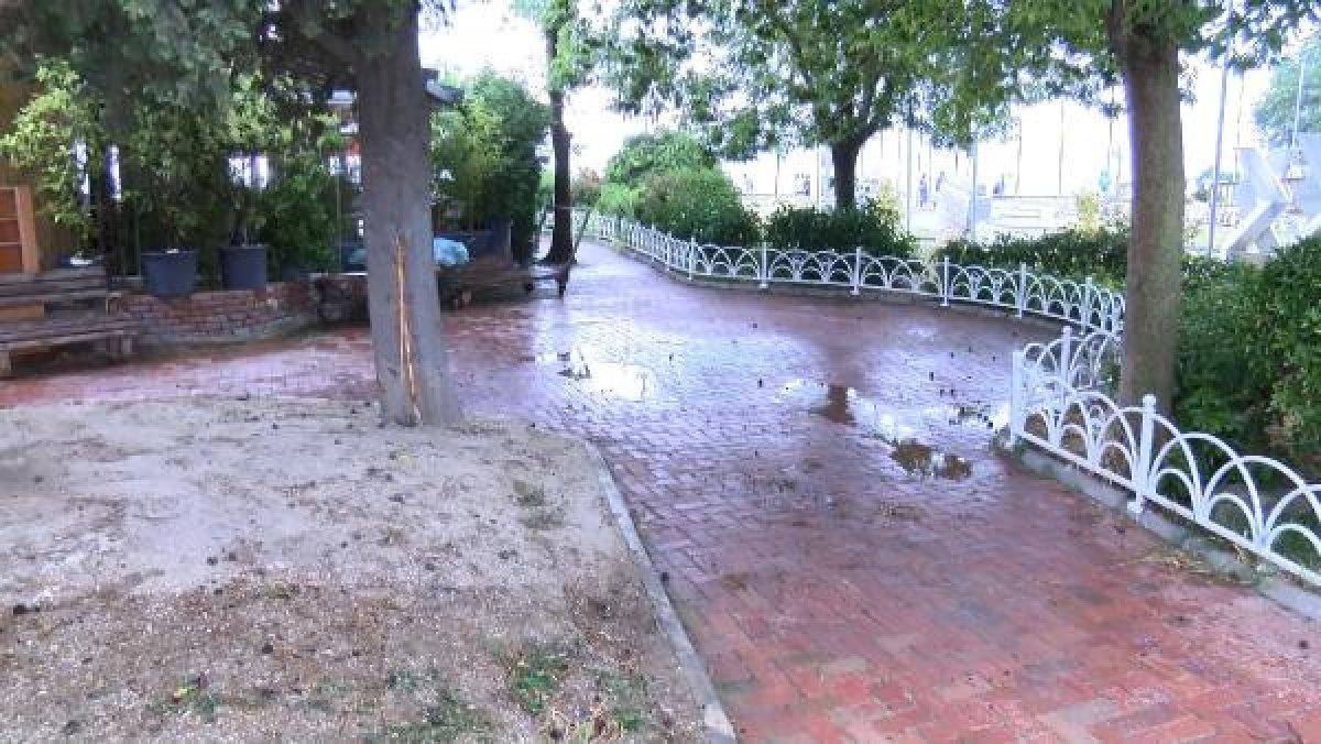 Büyükçekmece'de yıldırım çarpan yaşlı adam öldü