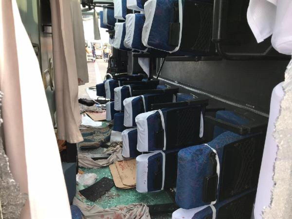 Hadımköy'de midibüs devrildi: 10 yaralı