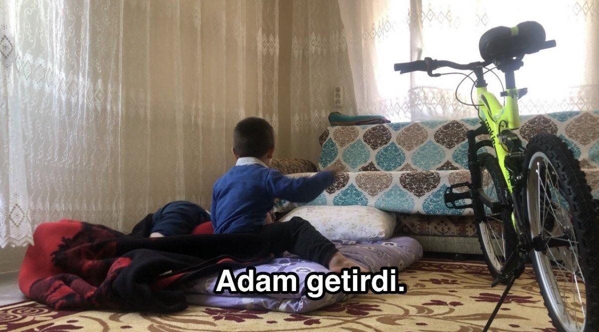 Diyarbakır'da bisiklet isteyen çocuğun hayali gerçek oldu