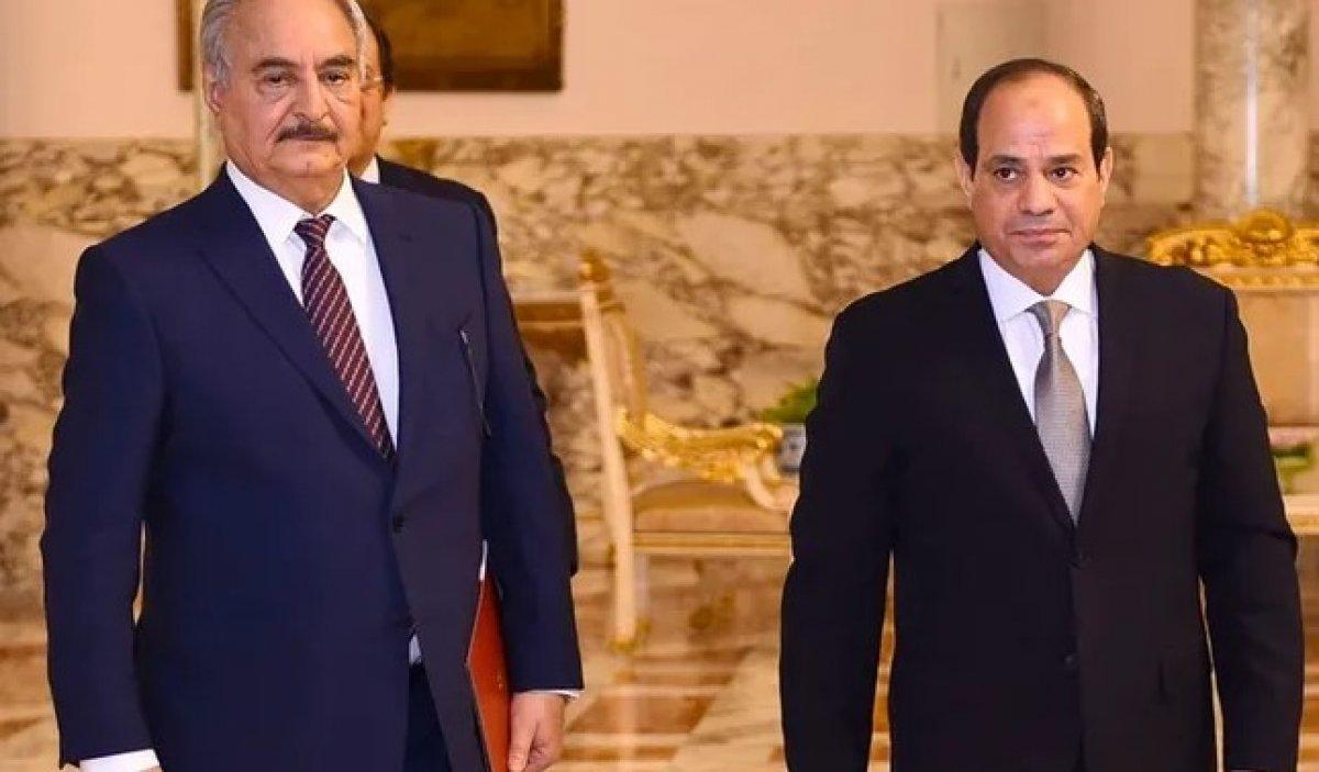 Sisi, Libya konusunda Türkiye'yi uyarmaya kalktı