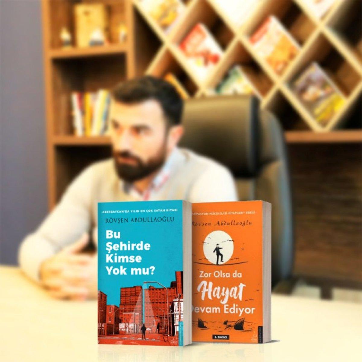 Bestseller Rövşen Abdullahoğlu ile yeni romanını konuştuk