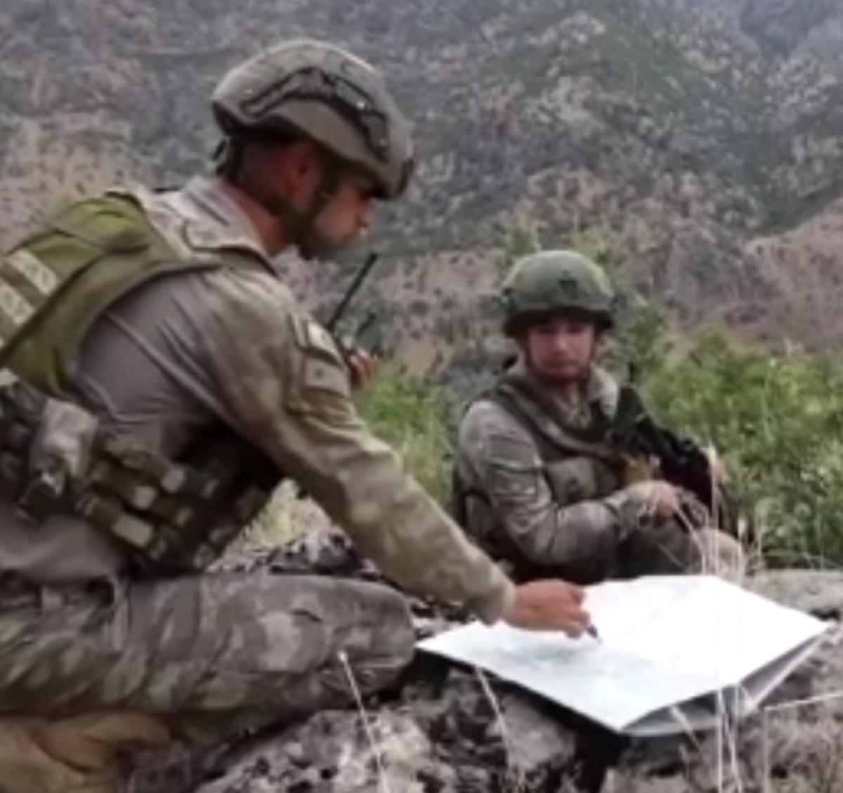 Pençe-Kaplan Operasyonu'nda görev yapan komandolar