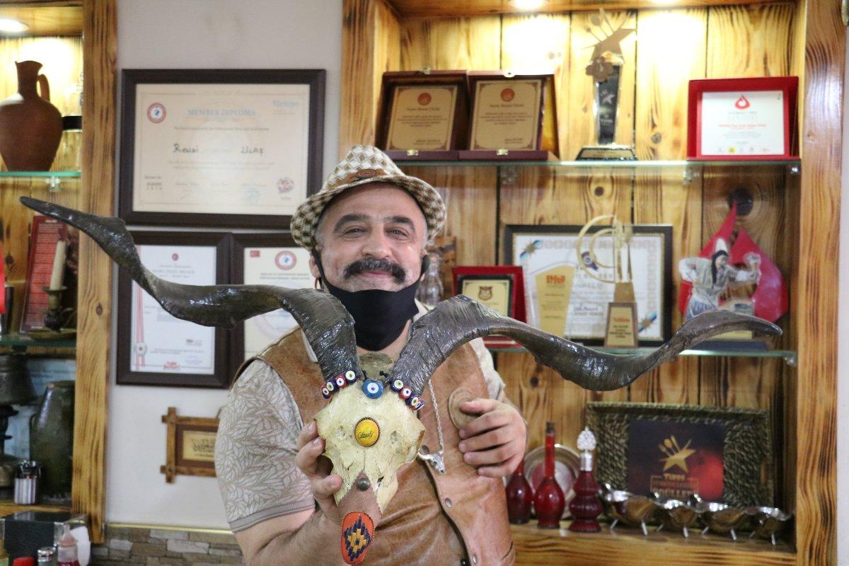 Kahramanmaraşlı paça ustası mesleğini sanata dönüştürdü