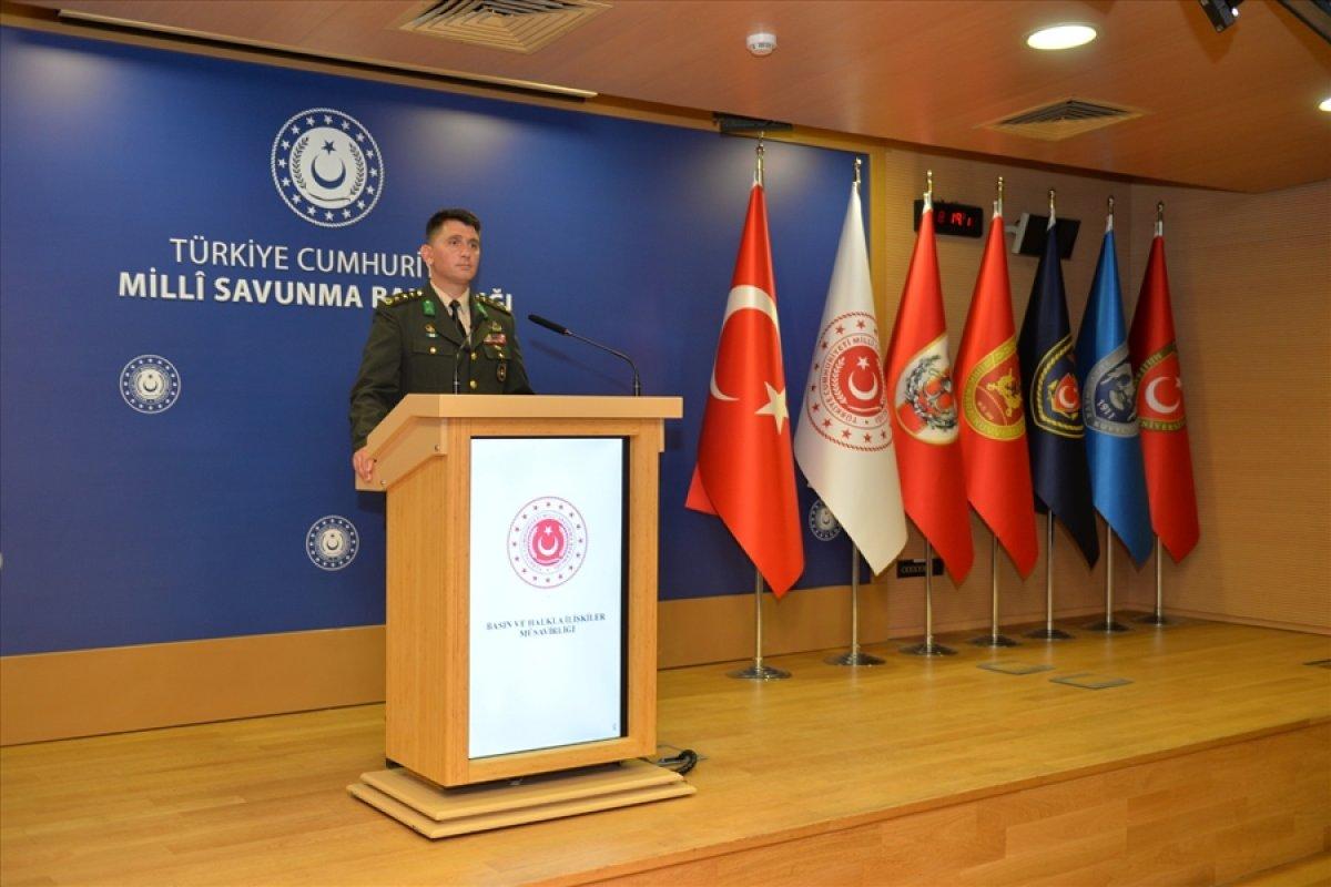 MSB: Ekim 2019'dan bu yana 998 terörist öldürüldü