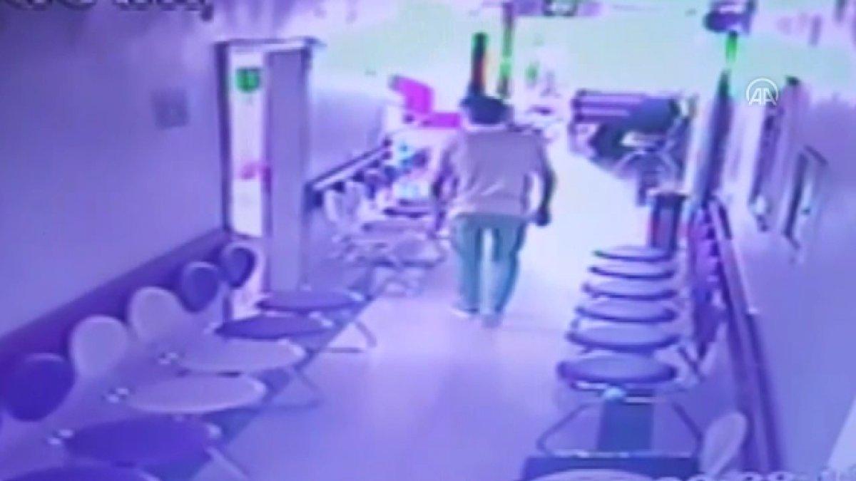 Kayseri'de, hastanelerden hırsızlık yapan şahıs yakalandı