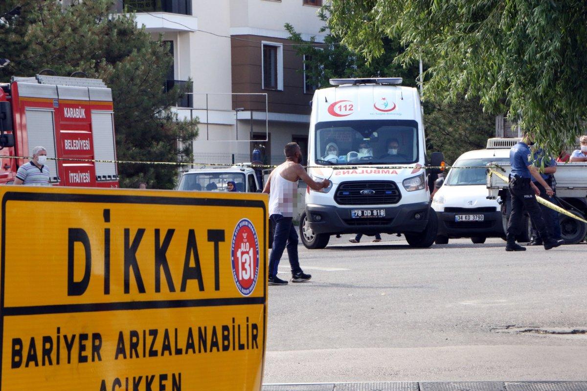 Karabük'te cezayı yedi, polislere saldırdı