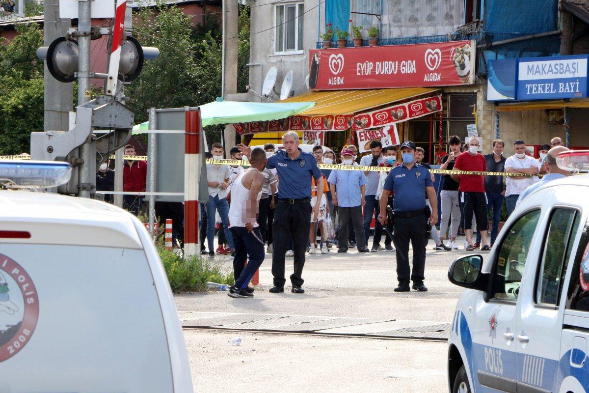 Karabük'te cezayı yedi, polislere saldırdı