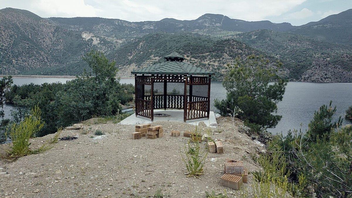 Çorum'da turizm amaçlı kurulan tesis heba oldu