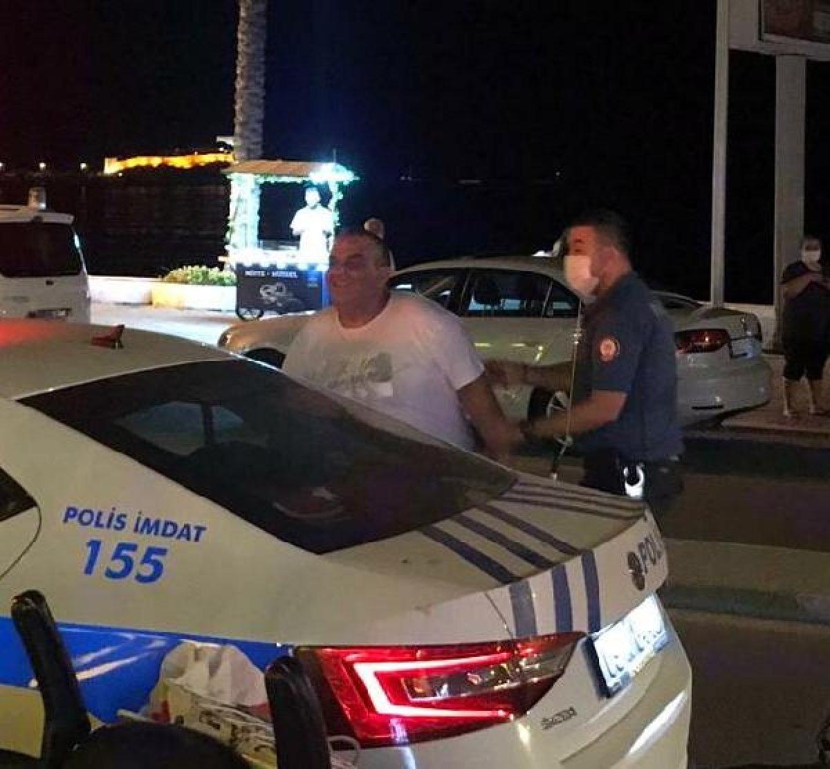 Kuşadası'nı karıştıran adam yine rahat durmadı