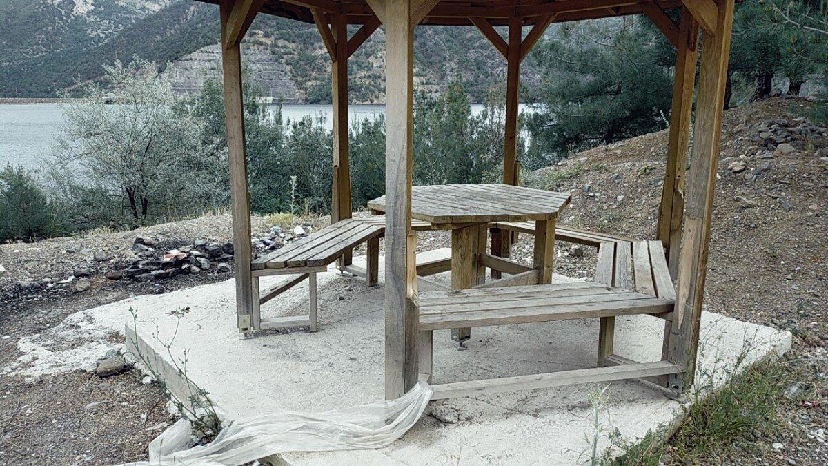 Çorum'da turizm amaçlı kurulan tesis heba oldu