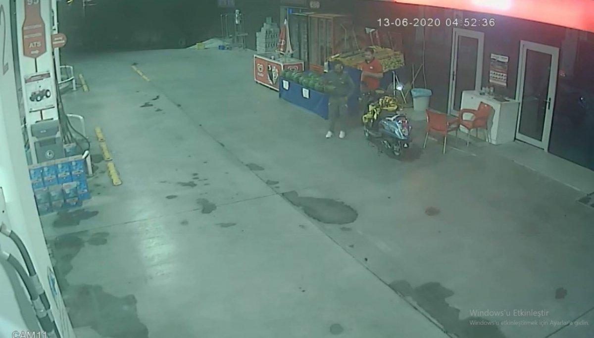 Denizli’de yakalanan hırsızın yöntemi pes dedirtti